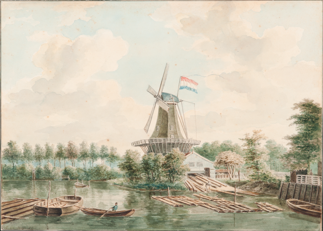 Houtzaagmolen de François (1815)